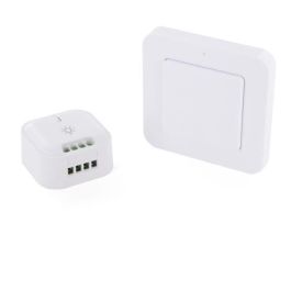 Interruptor inalámbrico + módulo de iluminación On/Off - DIO CONNECTED HOME - 54736 - Blanco - 1000 W Precio: 39.69000013. SKU: B18RLAG5V6