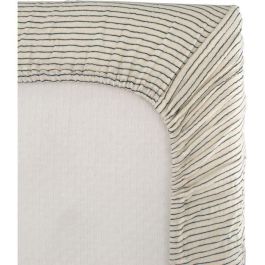 Sábana bajera arrullo - DOMIVA - 60x120 cm - Rayas - Gasa de algodón Precio: 31.50000018. SKU: B16DLAJ336