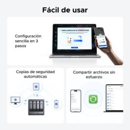 UGREEN NASync DXP4800 Plus NAS Escritorio Intel® Pentium® Gold 8505 8 GB DDR5