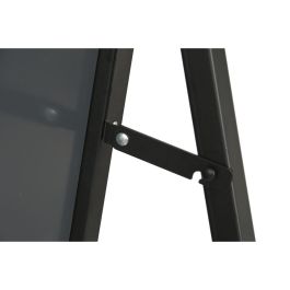 DKD Home Decor Espejo Vestidor Loft Negro 4 x 170 x 50 cm