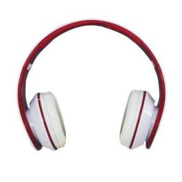 AURICULARES DIADEMA APPROX DJ JAZZ APPDJJAZZWR - ALTAVOCES 40MM - CABLE ANTI-ENROLLABLE 1.2M - BLANCO Y ROJO