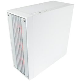 LC-Power Midi Tower LC-810W-ON PC Blanco para Juego ATX EATX micro ATX Mini-ITX Metal Plástico Vidrio Templado