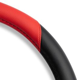 Momo MOMLSWC0FUNBR Funda Volante Fun Black-Red M 38-39 cm Poliuretano Universal para Protección y Agarre Firme Momo MOMLSWC0FUNBR Funda Volante Fun Black-Red M 38-39 cm Poliuretano Universal para Protección y Agarre Firme