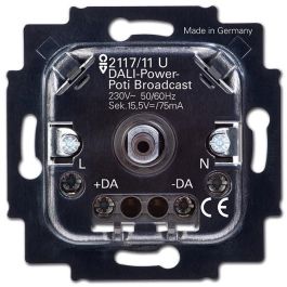 Busch-Jaeger 2117/11 U Regulador de Intensidad DALI-Power-Poti Negro Integrado Giratorio IP20 230V Precio: 148.3097. SKU: B1KB37QBQJ