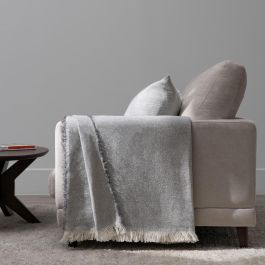 Colcha Gris Perla Algodón Textil/Hogar 200 X 260 cm