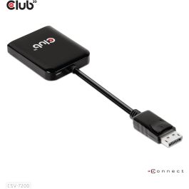Club3D CSV-7220 Multi Stream Transport Hub DisplayPort a DP/HDMI 4K 60Hz - Adaptador de Vídeo USB