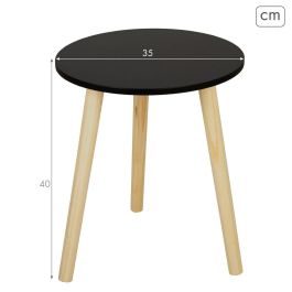 Perchero Max Home Madera MDF 35 x 40 x 35 cm (6 Unidades)