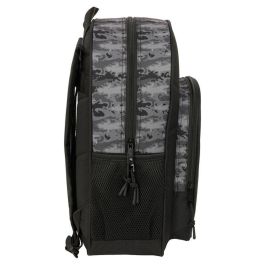 SAFTA Mochila Dragon Ball 38cm adaptable, tamaño 32x12x38cm, bolsillos laterales, hombreras ergonómicas y acolchadas