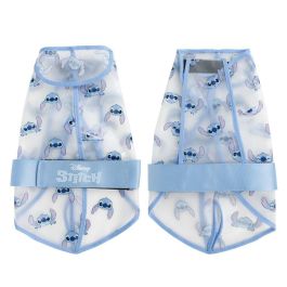 Cerdá Impermeable Ajustable para Perro Stitch Talla XS Azul