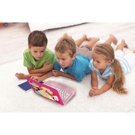 Lexibook Ordenador Educativo Portátil Disney Princesas 124 Actividades Bilingüe Francés/Inglés para Aprendizaje Divertido