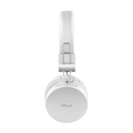 Auriculares Inalámbricos Trust Tones 23909/ con Micrófono/ Bluetooth/ Blancos