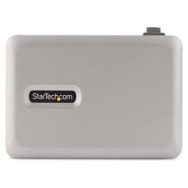 StarTech Hub USB-C de 10 Puertos con Fuente de 65W - 8x USB-A 3.2, 2x USB-C 3.2, 10 Gbps, Autoalimentado, Certificación USB-IF, Gris