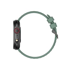 Myphone Reloj Smartwatch Tool - Monitor de Salud, Resistencia al Agua IP67, Pantalla 2.01", Negro Verde