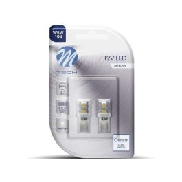 M-Tech MTECLB018W Blister 2X Bombillas LED W5W 9xSMD2835 Blanco 12V 0.72W para Posición, Interior, Matrícula Precio: 6.50000021. SKU: B13ARCKEDM