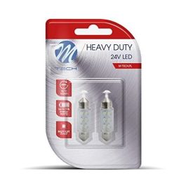 M-Tech MTECLB923W Bombillas LED C5W C10W Plafón 36mm SV8.5 Blanco 24V para Matrícula e Iluminación Interior - Pack 2 Precio: 4.94999989. SKU: B1BR7SL4C9