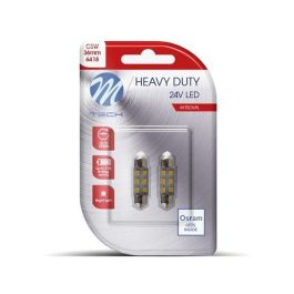 M-Tech L928 W - C5 W 36 mm 6xSMD2835 24V Blanco Blister 2X Lámparas LED