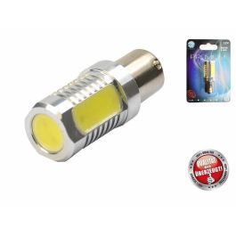 M-Tech Bombilla LED Blanca 12V R10W Ba15S BX501W - Lámpara de Filamento para Freno, Niebla y Marcha Atrás