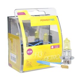 M-Tech Bombilla H3 12V Duo GOLD 55W Retro, Temperatura de Color 3200K, Cristal de Cuarzo Templado, Base de Acero Inoxidable, Alta Visibilidad Precio: 9.5000004. SKU: B1HJYYBEW6