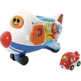 Vtech Avión de Carga 2 en 1 My Super Plane Cargo Tut Tut Bólidos + Timon le p'tit avion - Para pilotos aprendices