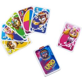Mattel Games HPY62 - Juego de Cartas UNO: Edición La Patrulla Canina La Película - Juego Familiar para Niños Mattel Games HPY62 - Juego de Cartas UNO: Edición La Patrulla Canina La Película - Juego Familiar para Niños