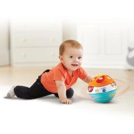 Vtech Baby Pelota Magic'Moov 3 en 1 Transformable Bola, Rodillo o Tambor | Rueda Sola | Desarrollo Motor | 9-36 Meses | Luces y Sonidos