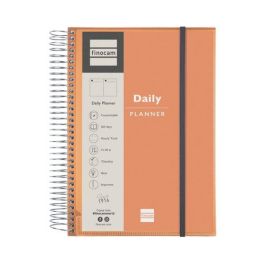 Finocam Agenda Sin Fechar Espiral E10 1Dp Mytime, Perpetua, Personalizable, con Goma Elástica y Adhesivos Temáticos Precio: 9.98999958. SKU: B16FXG28Y2