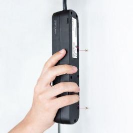 Regleta Nanocable 10.38.0003-NS-BK/ 3 Tomas de Corriente/ Cable 1.4m/ Negra Regleta Nanocable 10.38.0003-NS-BK/ 3 Tomas de Corriente/ Cable 1.4m/ Negra