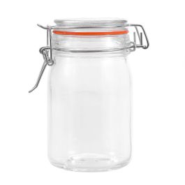 Tarro Hermético de Vidrio con Cierre Clip 250 ml - La Mediterranea (36 Unidades) Tarro Hermético de Vidrio con Cierre Clip 250 ml - La Mediterranea (36 Unidades)