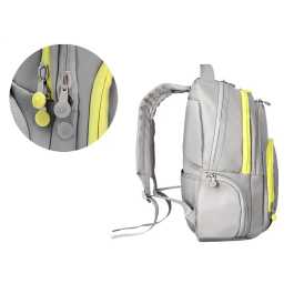 Antartik Fusion Flex Mochila Multibolsillo Gris 19L 450x180x300 mm Impermeable con Compartimento Portátil