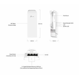 Punto de Acceso TP-Link EAP211-BRIDGE KIT Blanco