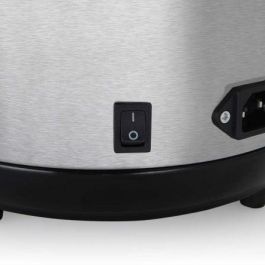 Orbegozo CO 3025 Arrocera 400W 1L con Mantenimiento de Calor, Olla Antiadherente Extraíble, Vaporera y Cuerpo Acero Inoxidable