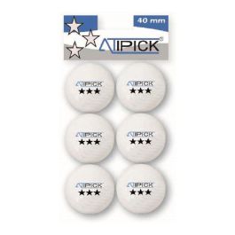 Pelotas Atipick RQP40404 Ping Pong (6 pcs) Precio: 7.49999987. SKU: B1HLJKMW8Q