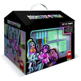 Casa para colorear - MULTIPRINT - 9869 - 7 sellos Monster High Precio: 36.49999969. SKU: B1KJDERJ98