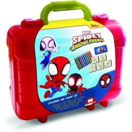 Set de viaje - MULTIPRINT - 42135 - 5 sellos Spidey y sus amigos, 10 lápices Precio: 34.89000031. SKU: B125PK7VPN