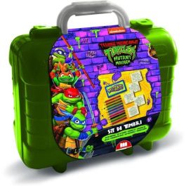 Set de viaje - MULTIPRINT - 42884 - 5 sellos Tortugas Ninja, 10 lápices Precio: 41.7450004477. SKU: B1APFQARB6