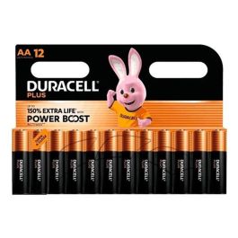 Pilas Alcalinas DURACELL PLUS POWER 1,5 V LR06 12 Piezas (12 Unidades)
