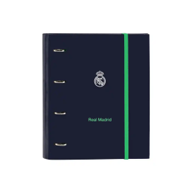 Safta Carpeta 4 Anillas Real Madrid 2ª Equipación 25/26 35mm con Recambio 27x32x3,5cm Precio: 15.49999957. SKU: B1AB6XS88R