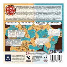 Devir Juego de Mesa Terra Mare - Para 2 a 4 Jugadores, 14+ Años, 40 Minutos