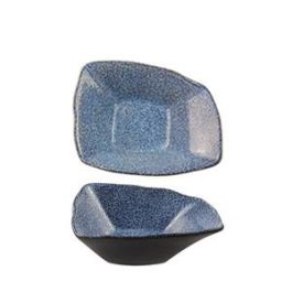 SUMMA Io Granilla Bol Azul 19 cm H 5 cm - Gres Vitrificado, Azul-Negro (6 Unidades) Precio: 152.89000012. SKU: B1HPNZPMRT