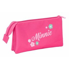 Safta Portatodo Triple Minnie Mouse 22x12x3cm