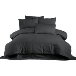 Juego de Cama ASI8683342999489 - Funda Nórdica 220x240 cm + 2 Fundas Almohada 60x60 cm - 80% Algodón 20% Poliéster - Antracita Juego de Cama ASI8683342999489 - Funda Nórdica 220x240 cm + 2 Fundas Almohada 60x60 cm - 80% Algodón 20% Poliéster - Antracita Precio: 74.95000029. SKU: B1DAEZZ323