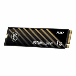 MSI Spatium M470 PRO 1TB PCIe 4.0 NVMe M.2 SSD 3D NAND - Lectura 6000MB/s, Escritura 5000MB/s