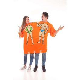 Disfraz adulto camiseta doble vamos a la playa talla l Precio: 18.49999976. SKU: B1K3JAYCBV