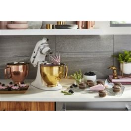 Kitchenaid 5KSM5SSBRG Bol de Acero Inoxidable Oro Radiant con Asa