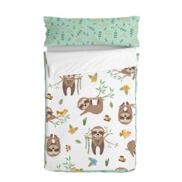 Saco Nórdico con Relleno HappyFriday Moshi Moshi Happy Sloth Multicolor 105 x 200 cm Precio: 125.8279003509. SKU: B18799YWE3