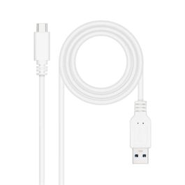 Cable USB-C a USB NANOCABLE 10.01.4001-W Blanco 1 m (1 unidad) Precio: 5.50000055. SKU: B1JT826KVY