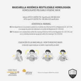 Mascarilla higiénica reutilizable homologada harry potter Mascarilla higiénica reutilizable homologada harry potter