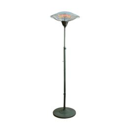 Edm Estufa de cuarzo de exterior con pie 2100W, 3 potencias (900-1200-2100W), telescópica hasta 210cm, orientable 45° Precio: 136.88999951. SKU: S7901196
