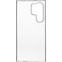eSTUFF Funda TPU Transparente para Samsung Galaxy S23 Ultra, Protección Trasera y Lateral