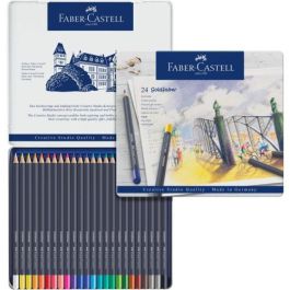 Faber-Castell Lápices de Colores Goldfaber Estuche Metal 24 Piezas 114724